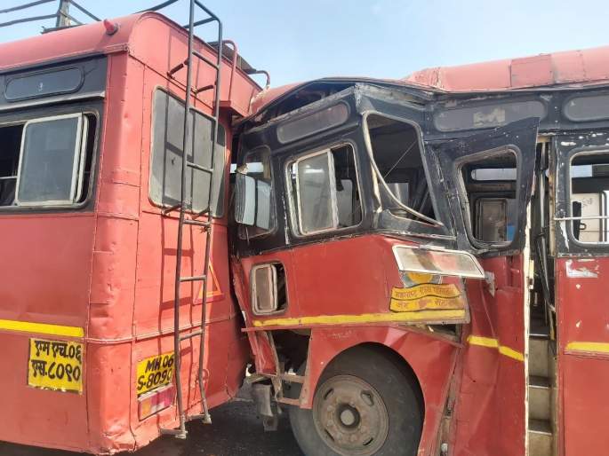 Three Buses Collide on Nagpur-Wardha Highway Near Selu, 10 Passengers Injured