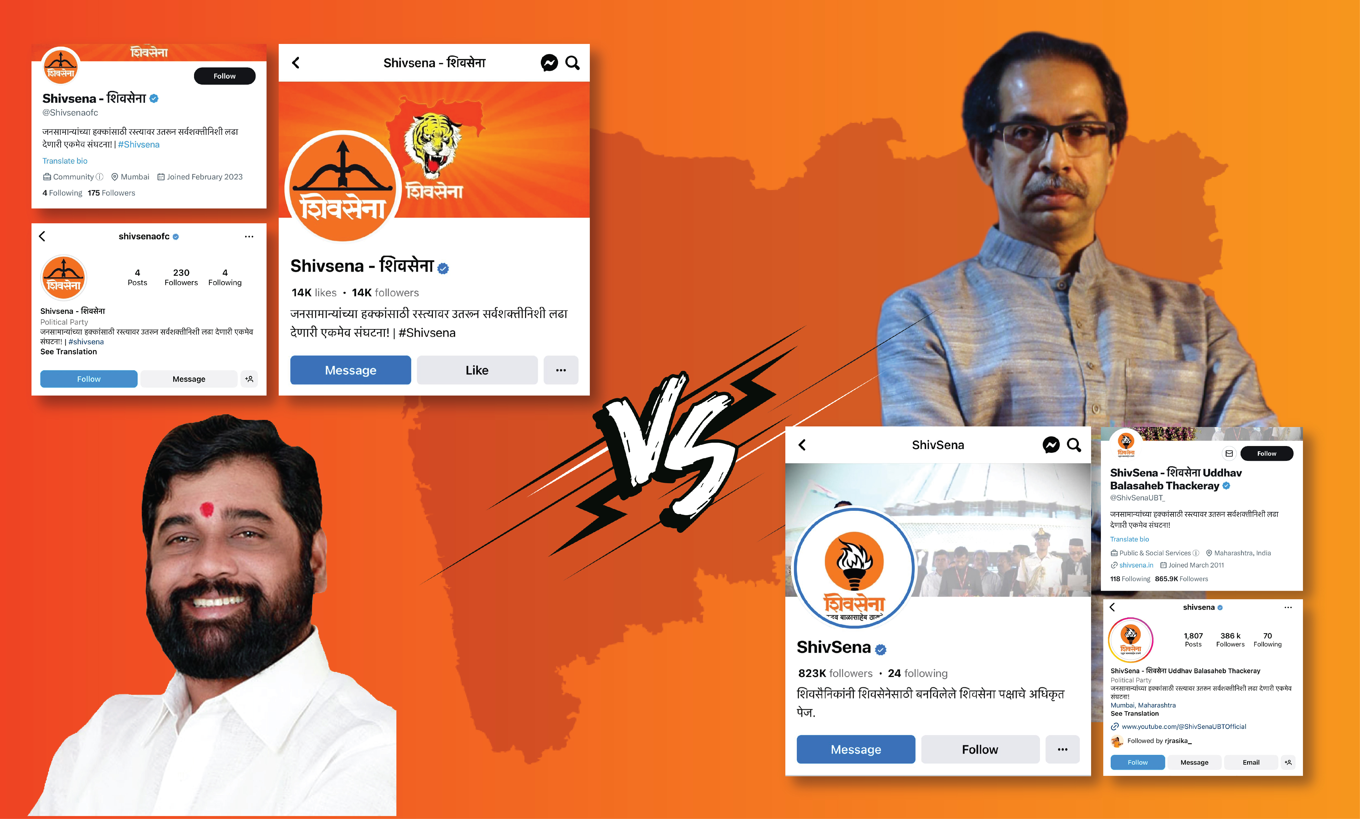 CM Eknath Shinde Launches New Social Media Handles For Shiv Sena 