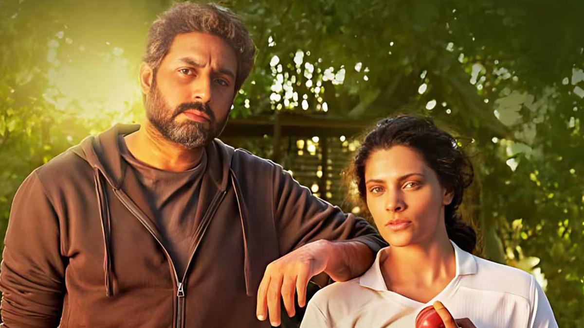 Review of the film Ghoomer: Saiyami Kher and Abhishek Bachchan give their all in this story of broken characters
								