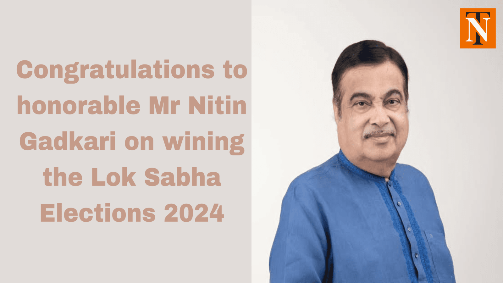 Nitin Gadkari Secures 3rd Consecutive Victory in Nagpur Lok Sabha 2024
								