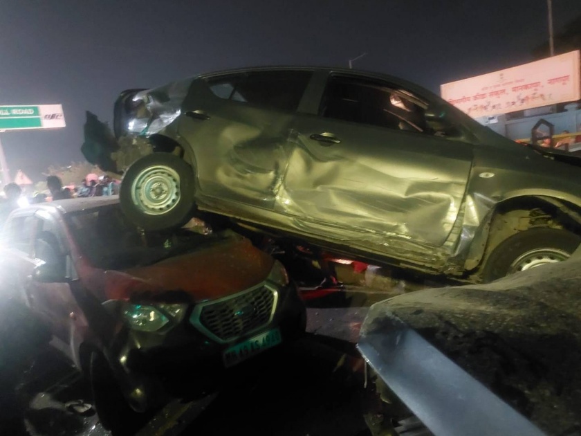 Trailer-Truck Driver Causes 12-Vehicle Pile-Up in Mankapur