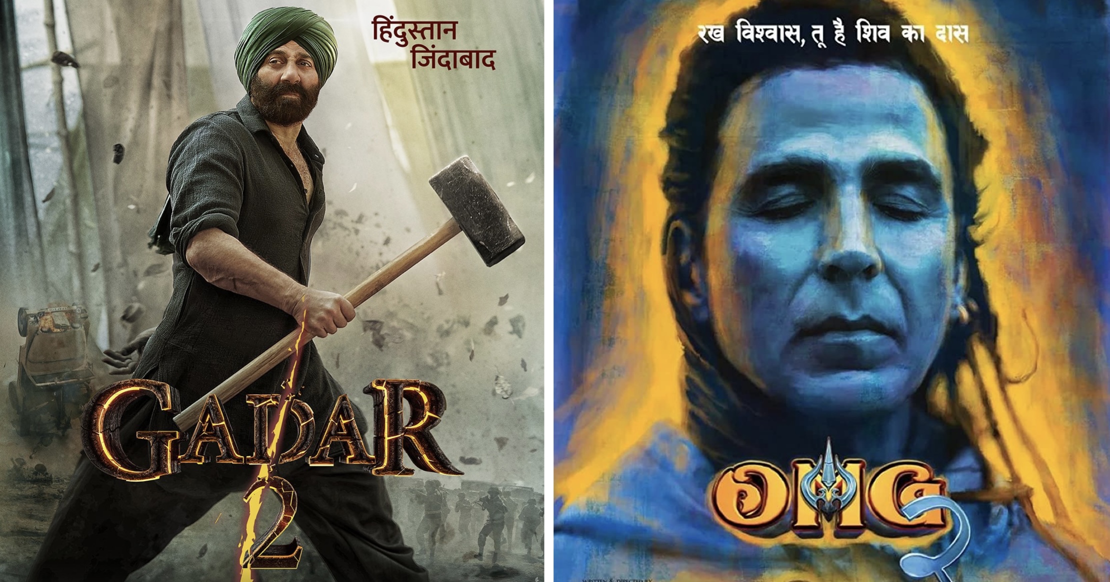 Bollywood to witness the greatest clash of films- OMG 2 and Gadar 2 in August