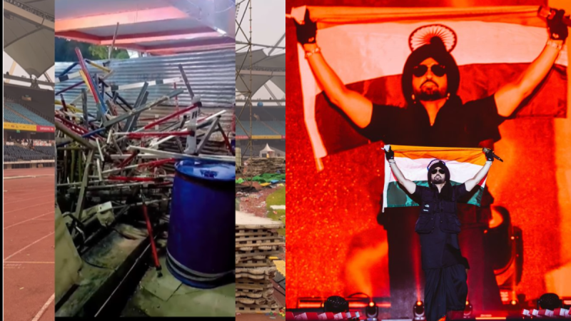 The performance by Diljit Dosanjh became a nightmare for Indian sports