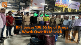 RPF Seizes 108.65 kg of Ganja Worth Over Rs 16 Lakh
								