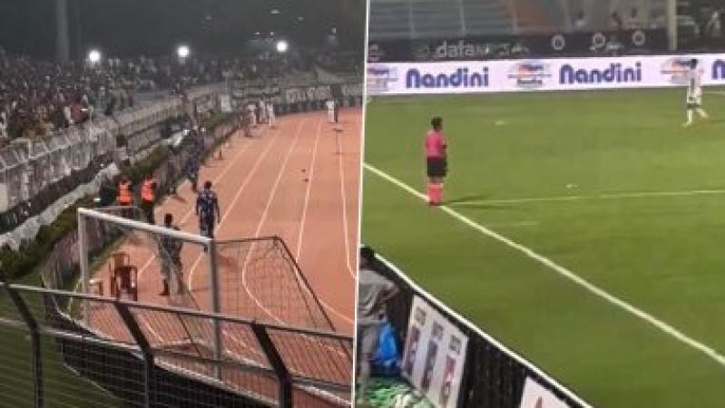 Mohammedan Sporting vs. Kerala Blasters ISL match temporarily stops