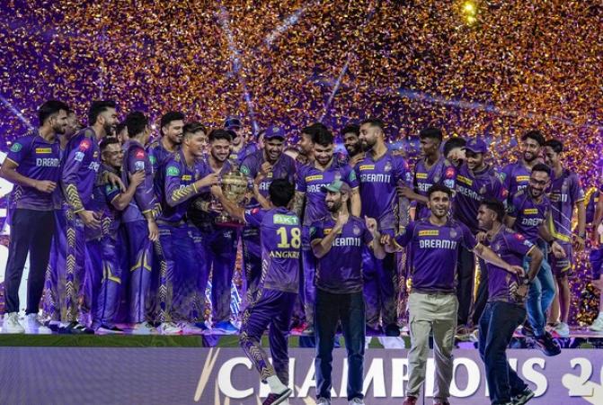 The perfect screenplay unfolds in Chennai, with KKR winning title