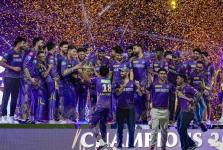 The perfect screenplay unfolds in Chennai, with KKR winning title
								