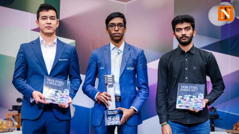 Praggnanandhaa Defeats Gukesh D and Wins Tata Steel Chess 2025