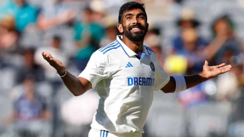 Bumrah sends a message from Perth says 