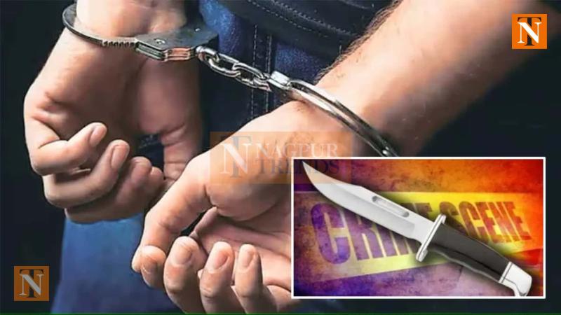 Police Arrest Suspect for Possessing a Knife in Kalamna Nagpur