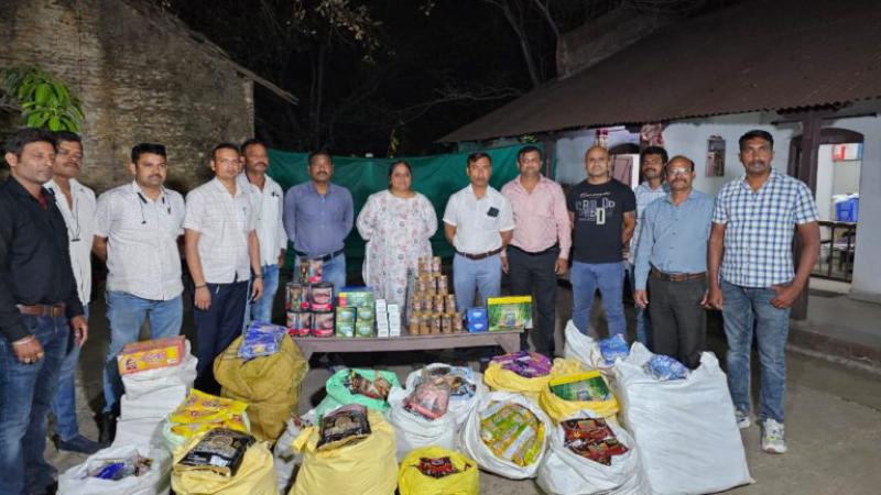 Police Seize Banned Gutkha Stock Worth Rs1.77 Lakh in Gittikhadan Raid