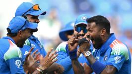 India qualifies to Champions Trophy 2025 Final 
								