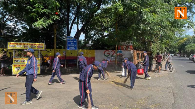 Nagpur NCC Group Joins Swachh Bharat Abhiyan with 15,000 Cadets