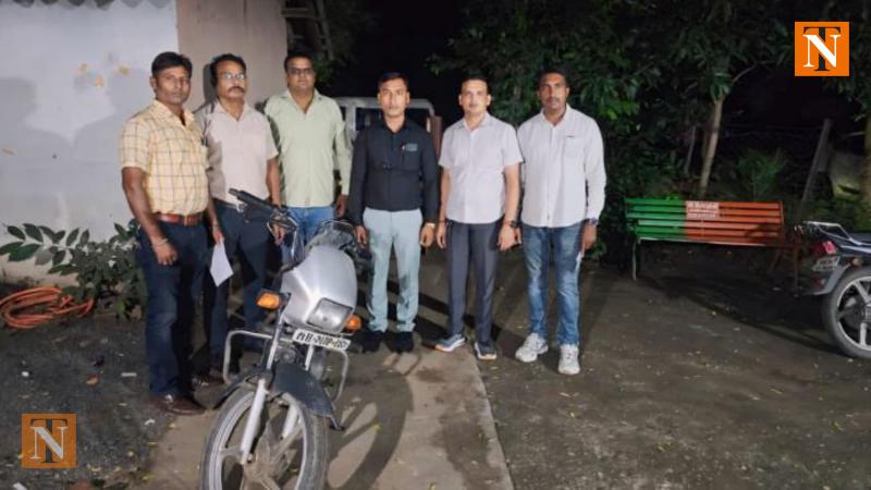 Nagpur Police Recover Stolen Motorcycle, Arrest Accused in Theft Case