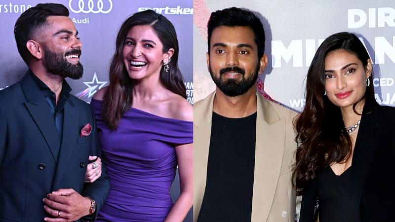 Anushka Sharma and Athiya Shetty respond to the centuries scored by Virat Kohli and KL Rahul during the India vs. Pakistan Asia Cup 2023 match