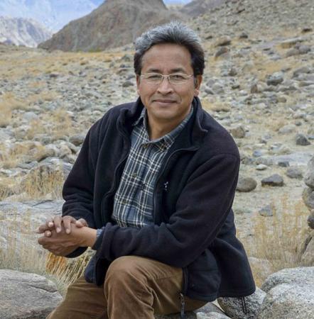 Climate strike in favor of Dr. Sonam Wangchuk of Ladakh