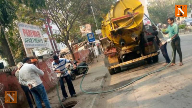 Over 88,000 Sewer Blockage Complaints Resolved by NMC With News Cleaning Machine