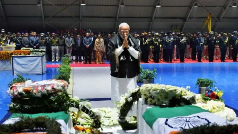 PM Modi Pays Tribute to 40 CRPF Personnel Killed in Pulwama Attack