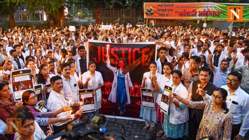 Nagpur Doctors Unite in Protest Over Kolkata Incident, Demand Justice