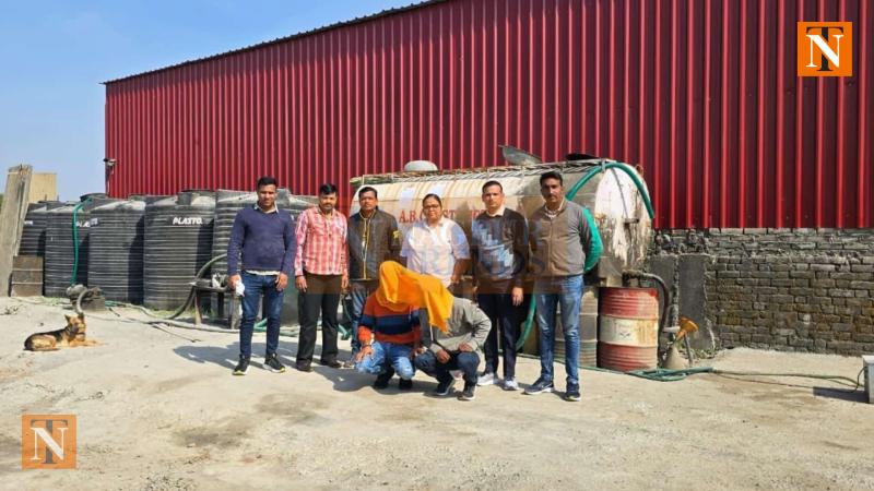 Crime Branch Busts Illegal Diesel Pump, Seizes 22,000 Litres