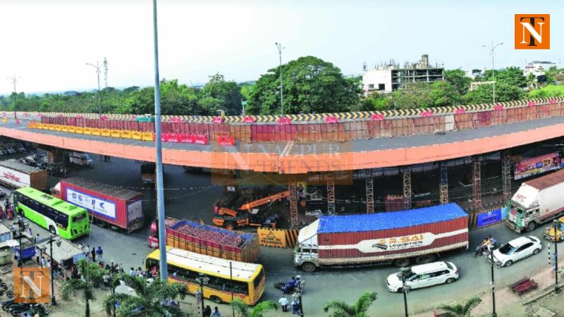 Butibori Flyover Closure Causes Traffic Chaos on Nagpur-Hyderabad Highway