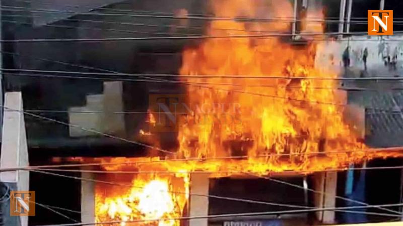 Three Fire Incidents Reported in Nagpur, Firefighters Work Round the Clock