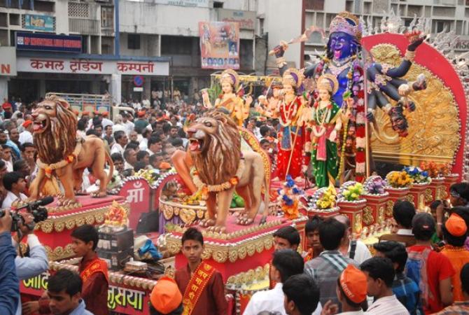 Ram Navami Shobhayatra in Nagpur on 17th April