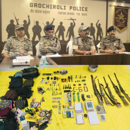 Five Naxals Dead After Gunfight with Gadchiroli Police