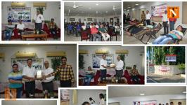 Blood Donation Camp at NADP Sees Enthusiastic Participation, 29 Donors
								