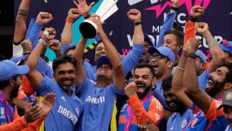 India lifts the World Cup, a journey of dedication and hard work
