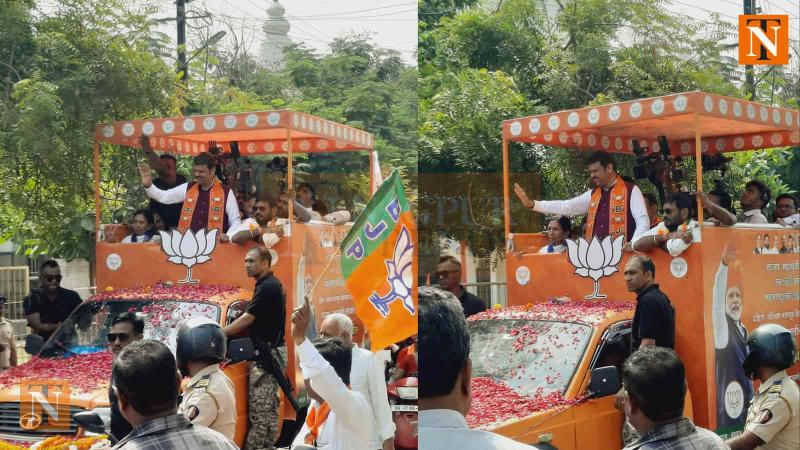 Thousands Join Fadnavis’ Campaign Trail in Nagpur as Mahayuti and MVA Begin Election Push