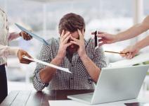 A psychologist offers tips for reducing workplace stress
								