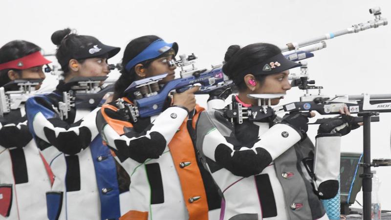 Ishwari secures a victory position in Shooting