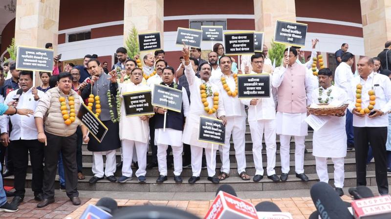 Opposition Pushes for Farmer Compensation on Inaugural Day of Session