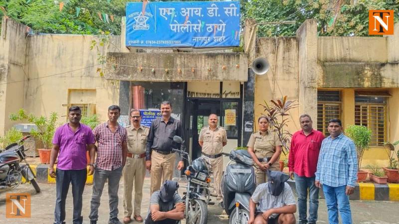 MIDC Police Arrested 2 Teenagers for Stealing Motorcycle from Parking