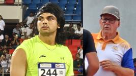 Neeraj Chopra and coach Bartonietz are expected to part ways
								