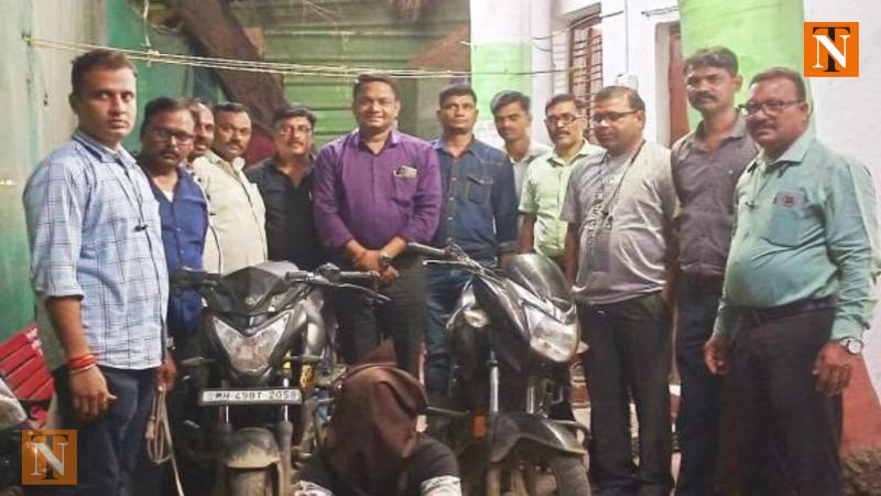 Five Cases Solved by Nagpur Crime Branch on Vehicle Theft and Robbery