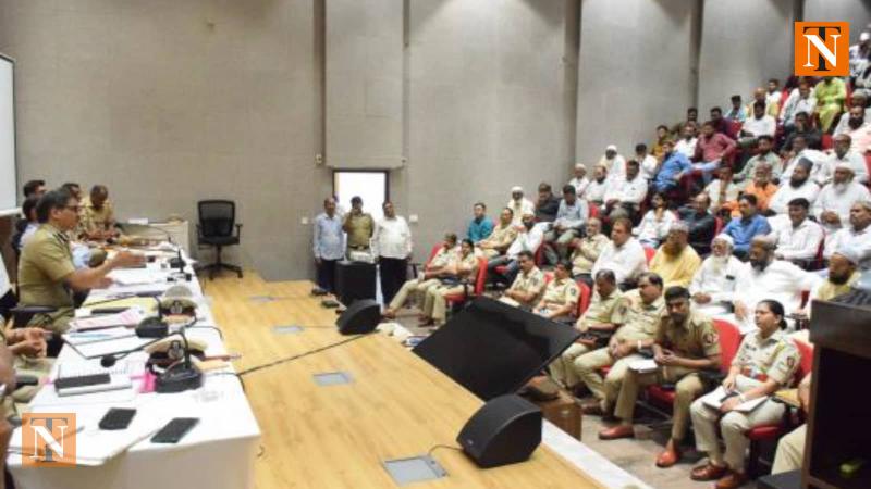 Eid Milad 2024: Nagpur Police and Community Leaders Meeting for Coordination