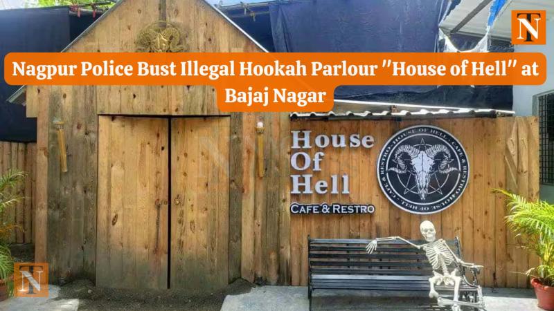 Nagpur Police Bust Illegal Hookah Parlour 