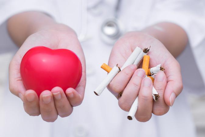 Does quitting smoking cause your heart to heal? 