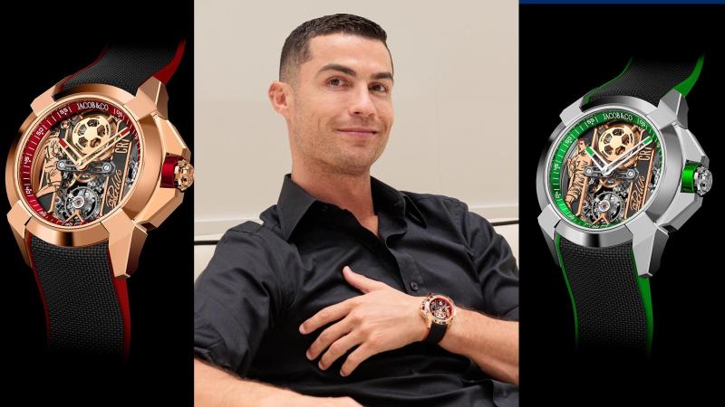 Cristiano Ronaldo introduces a high-end, exclusive watch collection