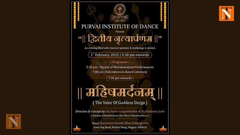 Purvai Institute of Dance to Host 2nd Annual Day Celebration on 1st February