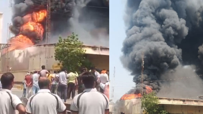 Fire Breaks Out at Logistics Park near Nagpur