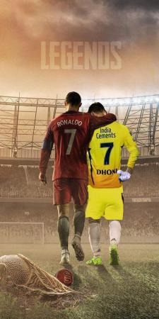 Cristiano Ronaldo Is Given The Nickname of MS Dhoni