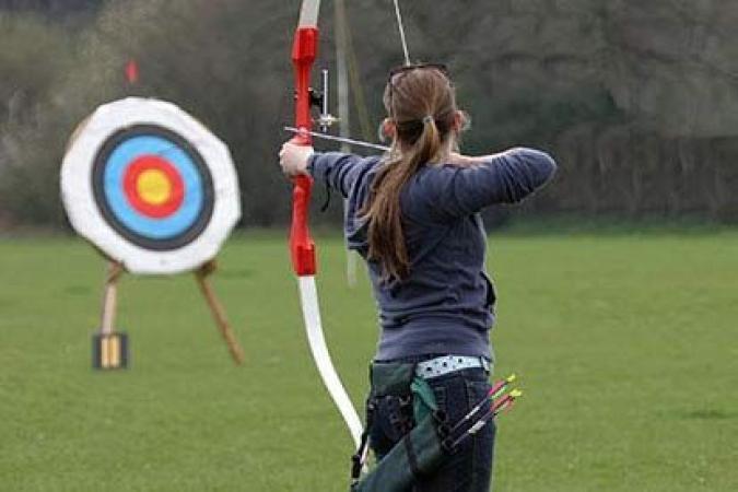 In the archery competition, Bhagyashri and Kartik won gold