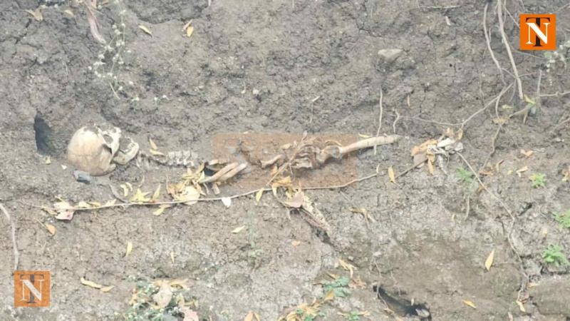 Nagpur Police Found Skeleton Near Factory Road in Gorewada