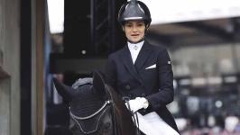 First Indian to win a three-star grand prix in dressage is Shruti Vora
								