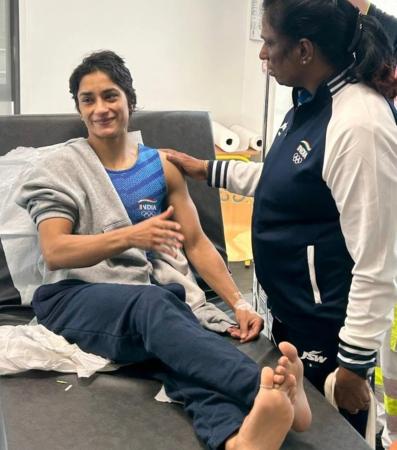 IOA chief PT Usha gets blasted by Vinesh Phogat