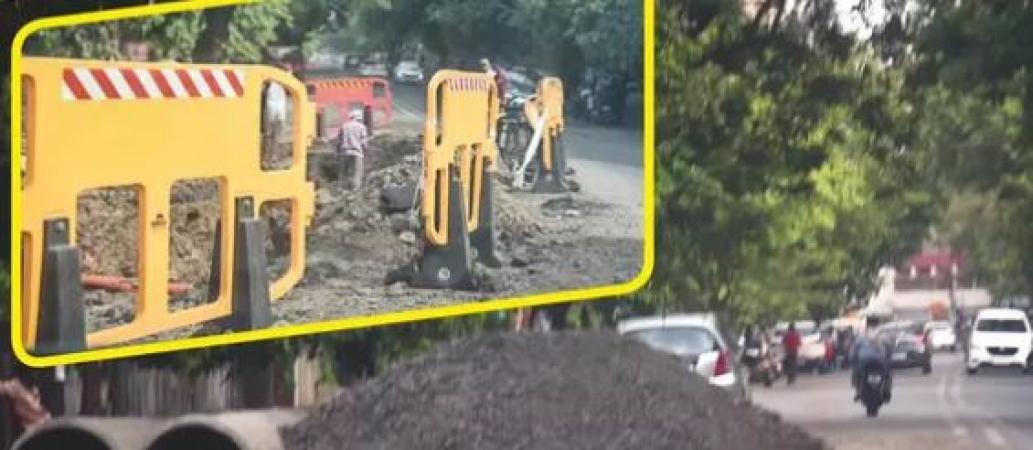 Big Fines for Bad Roads: NMC Takes Action at Abhyankar Nagar