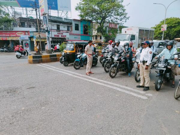 Nagpur Police Launch Citywide Campaign for Safer Roads